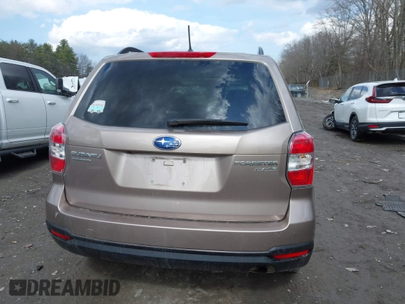 2015 Subaru Forester 2.5i Premium with VIN JF2SJADC9FH586208, listed as a IAAI auction lot 41929248 with 55,540 mi miles. Bid and sale history available at carsss.com. Image 16.