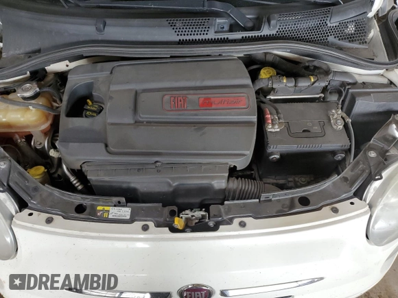 2015 FIAT 500 Pop with VIN 3C3CFFAR4FT598380, listed as a Copart auction lot 52973335 with 96,906 mi miles and Salvage Title. Bid and sale history available at carsss.com. Image 11.