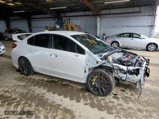 2018 Subaru WRX STI with VIN JF1VA2M62J9833122, listed as a Copart auction lot 45609215 with 36,498 mi miles and Salvage Title. Bid and sale history available at carsss.com. Image 4.