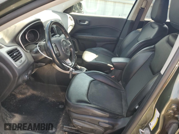 2019 Jeep Compass Latitude with VIN 3C4NJDBB2KT735142, listed as a Copart auction lot 57287444 with 139,517 mi miles and Non repairable. Bid and sale history available at DreamBid. Image 7.