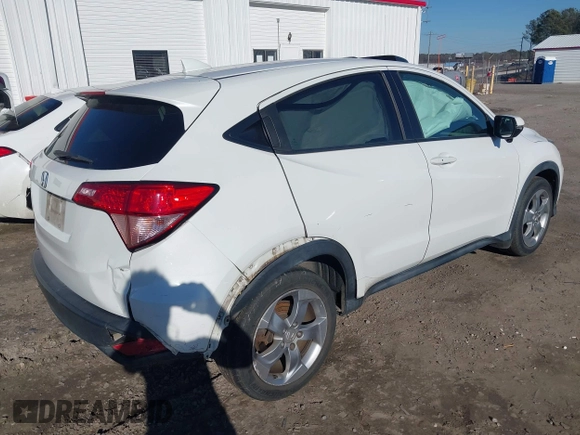 2016 Honda HR-V EX with VIN 3CZRU5H55GM748995, listed as a IAAI auction lot 41382522 with 119,202 mi miles. Bid and sale history available at carsss.com. Image 4.