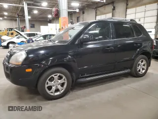 2009 Hyundai Tucson SE with VIN KM8JN72DX9U936319, listed as a Copart auction lot 78304634 with 197,802 mi miles and Clean Title. Bid and sale history available at carsss.com. Image 1.