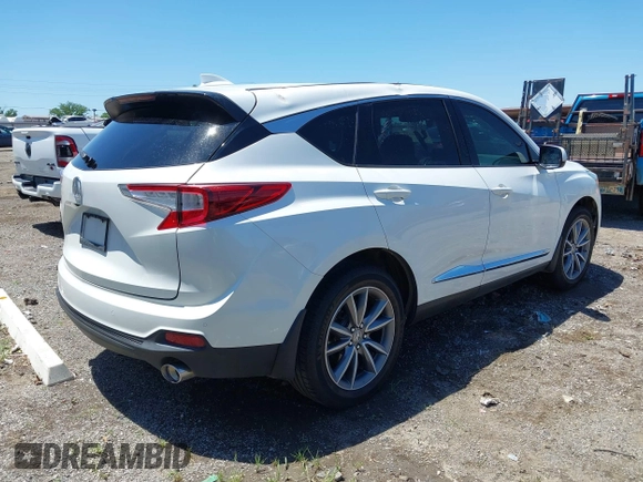 2020 Acura RDX Technology z VIN 5J8TC1H50LL004449, wystawiony jako IAAI lot #42252322 z przebiegiem 92 872 mil mil oraz . Historia ofert i sprzedaży dostępna na DreamBid. Obrazek 4.