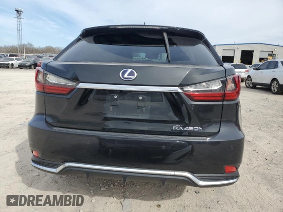 2020 Lexus RX with VIN 2T2HGMDA1LC046838, listed as a Copart auction lot 49138715 with 65,730 mi miles and Salvage Title. Bid and sale history available at carsss.com. Image 6.