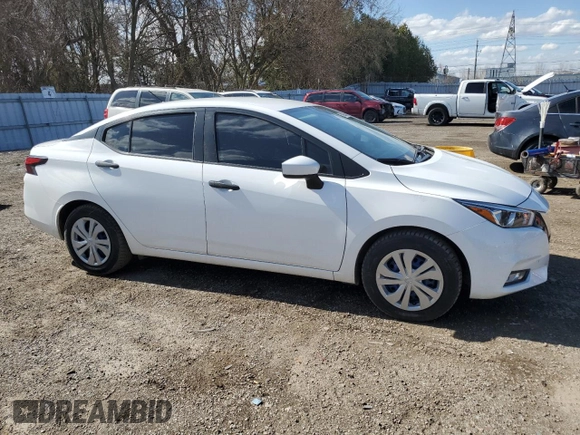 2022 Nissan Versa S with VIN 3N1CN8DV7NL851714, listed as a Copart auction lot 51690345 with 47,805 mi miles and Clean title. Bid and sale history available at DreamBid. Image 4.
