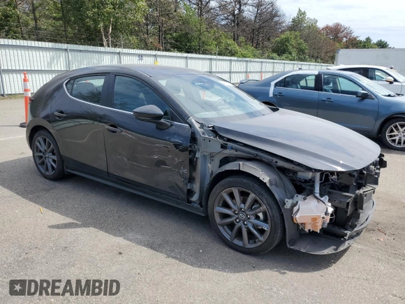 2022 Mazda Mazda3 Hatchback Preferred with VIN JM1BPBLL3N1519860, listed as a Copart auction lot 68737434 with 14,046 mi miles and Salvage Title. Bid and sale history available at carsss.com. Image 4.