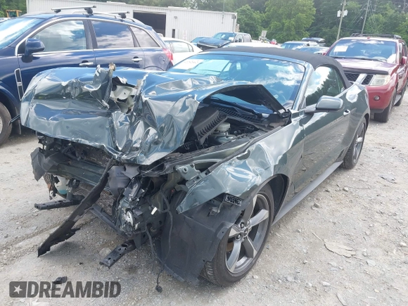 2016 Ford Mustang V6 with VIN 1FATP8EM6G5291657, listed as a IAAI auction lot 42252062 with 98,000 mi miles and . Bid and sale history available at DreamBid. Image 17.