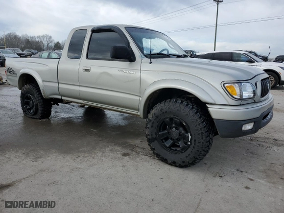 2003 Toyota Tacoma PreRunner with VIN 5TESN92N73Z286182, listed as a Copart auction lot 47004305 with NaN miles and Salvage Title. Bid and sale history available at carsss.com. Image 4.