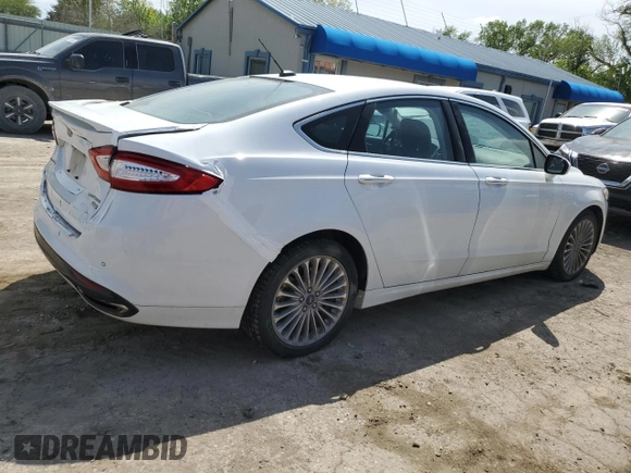 2014 Ford Fusion Titanium с VIN 3FA6P0K97ER293233, выставлен на аукционе Copart как лот 54256985 с пробегом 111 854 миль миль и Списание • Salvage title. История ставок и продаж доступна на DreamBid. Изображение 3.
