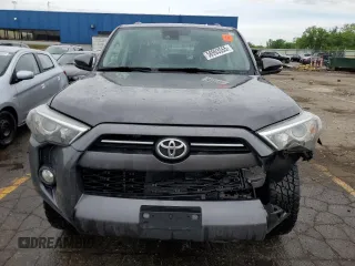 2020 Toyota 4Runner SR5 with VIN JTEBU5JR6L5757396, listed as a Copart auction lot 58993555 with 115,663 mi miles and Salvage title. Bid and sale history available at DreamBid. Image 5.