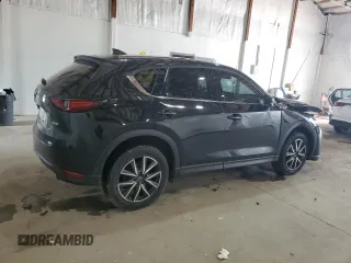 2018 Mazda CX-5 Grand Touring with VIN JM3KFBDM4J0412835, listed as a Copart auction lot 55441315 with 191,968 mi miles and Salvage title. Bid and sale history available at DreamBid. Image 3.