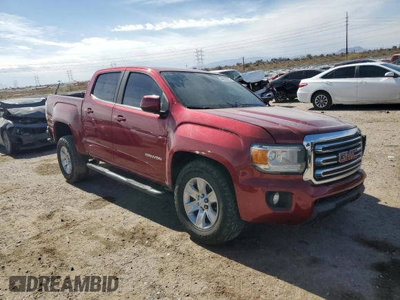 2017 GMC Canyon 4WD SLE with VIN 1GTG6CEN3H1254276, listed as a Copart auction lot 44635635 with 169,657 mi miles and Salvage Title. Bid and sale history available at carsss.com. Image 4.