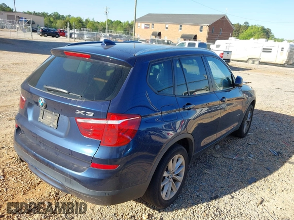 2017 BMW X3 xDrive28i with VIN 5UXWX9C55H0T09474, listed as a IAAI auction lot 42060029 with 118,123 mi miles and . Bid and sale history available at DreamBid. Image 13.