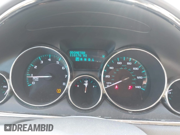 2014 Buick Enclave Leather with VIN 5GAKRBKD4EJ325568, listed as a IAAI auction lot 42007329 with 118,176 mi miles and . Bid and sale history available at DreamBid. Image 7.