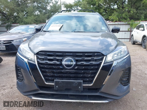 2023 Nissan Kicks SR with VIN 3N1CP5DV1PL563120, listed as a IAAI auction lot 42159388 with 24,070 mi miles. Bid and sale history available at carsss.com. Image 12.