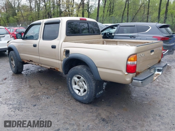 2001 Toyota Tacoma with VIN 5TEHN72N01Z763241, listed as a IAAI auction lot 42185436 with 225,757 mi miles and . Bid and sale history available at carsss.com. Image 3.