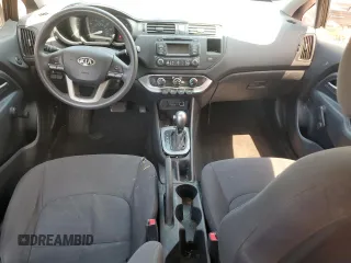 2013 Kia Rio LX with VIN KNADM4A37D6164867, listed as a Copart auction lot 64719374 with 112,840 mi miles and Salvage Title. Bid and sale history available at carsss.com. Image 8.