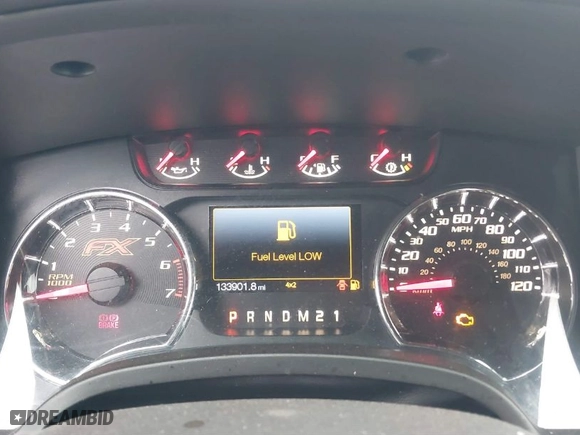 2014 Ford F-150 XL with VIN 1FTFW1EF1EKD16823, listed as a IAAI auction lot 40895020 with 133,901 mi miles. Bid and sale history available at carsss.com. Image 7.