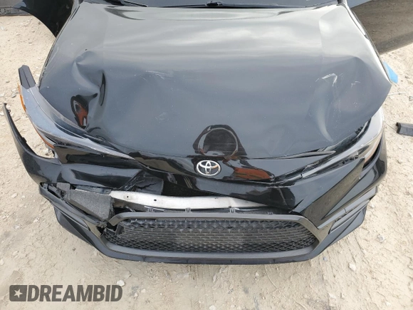 2020 Toyota Corolla SE with VIN JTDS4RCE4LJ004236, listed as a Copart auction lot 50813075 with Not Provided miles and Salvage Title. Bid and sale history available at DreamBid. Image 11.