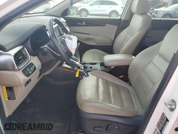 2018 Kia Sorento EX with VIN 5XYPHDA51JG395911, listed as a Copart auction lot 73528304 with 100,131 mi miles and Non Repairable. Bid and sale history available at carsss.com. Image 7.
