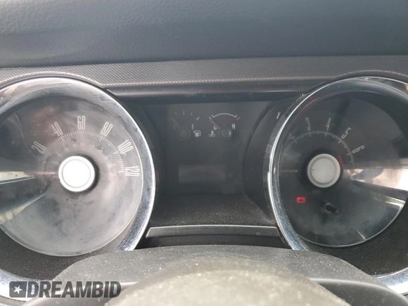 2010 Ford Mustang V6 with VIN 1ZVBP8AN2A5111910, listed as a Copart auction lot 42940665 with Not Provided miles and Salvage Title. Bid and sale history available at DreamBid. Image 9.