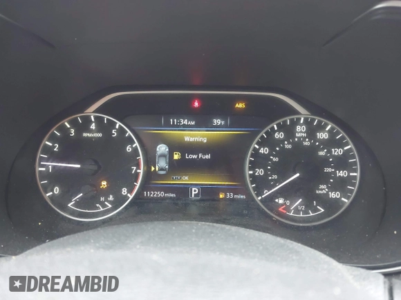 2017 Nissan Maxima SV with VIN 1N4AA6AP9HC372792, listed as a IAAI auction lot 41953278 with 112,250 mi miles and . Bid and sale history available at DreamBid. Image 7.