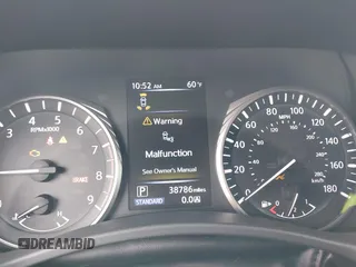 2020 Infiniti Q50 Red Sport 400 with VIN JN1FV7AP2LM630067, listed as a IAAI auction lot 41916706 with 38,786 mi miles and . Bid and sale history available at carsss.com. Image 7.