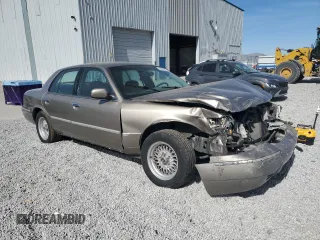 2002 Mercury Grand Marquis LS Premium with VIN 2MEFM75W42X656516, listed as a Copart auction lot 46897365 with 162,861 mi miles and Salvage Title. Bid and sale history available at DreamBid. Image 4.
