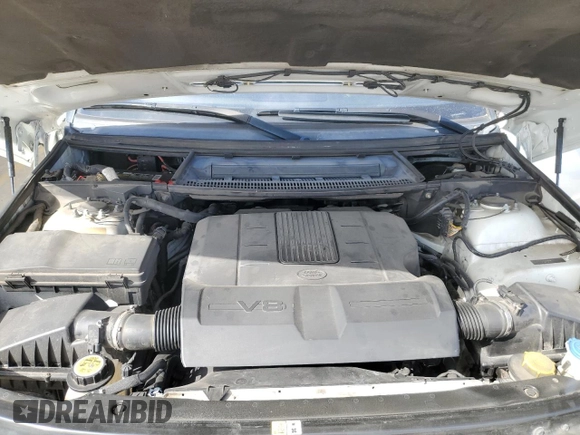 2012 Land Rover Range Rover HSE Lux with VIN SALMF1D43CA391140, listed as a Copart auction lot 46483235 with 147,606 mi miles and Salvage Title. Bid and sale history available at DreamBid. Image 12.