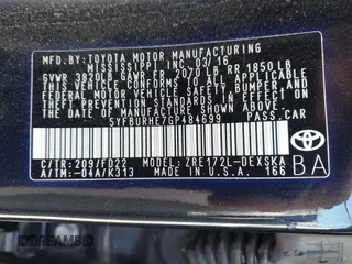 2016 Toyota Corolla L с VIN 5YFBURHE7GP484699, выставлен на аукционе IAAI как лот 42222417 с пробегом 108 534 миль миль и . История ставок и продаж доступна на DreamBid. Изображение 9.