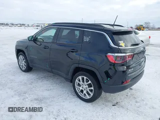 2024 Jeep Compass Latitude Lux with VIN 3C4NJDFN8RT103518, listed as a IAAI auction lot 41352342 with 13,535 mi miles and . Bid and sale history available at DreamBid. Image 3.