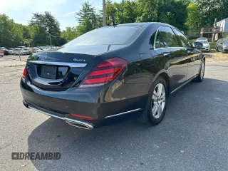 2019 Mercedes-Benz S 560 z VIN WDDUG8GB8KA443762, wystawiony jako Copart lot #58932595 z przebiegiem 44 916 mil mil oraz Tytuł czysty. Historia ofert i sprzedaży dostępna na DreamBid. Obrazek 2.