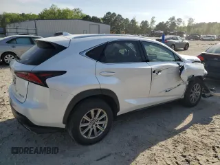 2021 Lexus NX with VIN JTJDARDZ5M5025994, listed as a Copart auction lot 53111605 with 57,805 mi miles and Salvage Title. Bid and sale history available at carsss.com. Image 3.