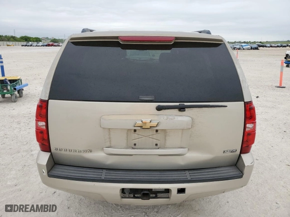 2008 Chevrolet Suburban LT w/3LT with VIN 3GNFC16098G143610, listed as a Copart auction lot 52948285 with 246,589 mi miles and Salvage Title. Bid and sale history available at carsss.com. Image 6.