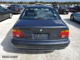 2000 BMW 5 Series 540iA with VIN WBADN6341YGM69313, listed as a Copart auction lot 78801034 with 95,733 mi miles and Salvage Title. Bid and sale history available at carsss.com. Image 6.