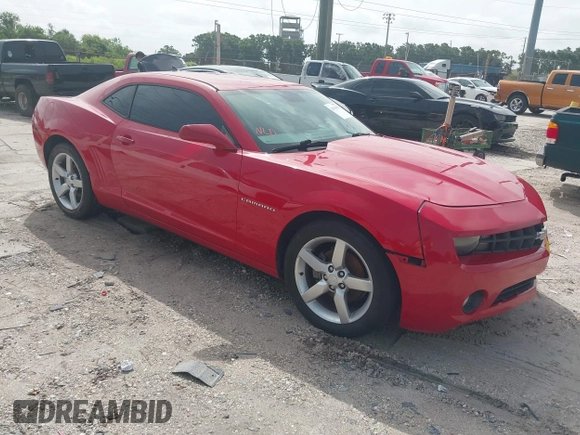 2011 Chevrolet Camaro 2LT with VIN 2G1FC1ED9B9112381, listed as a IAAI auction lot 42434020 with 193,103 mi miles and . Bid and sale history available at DreamBid. Image 1.