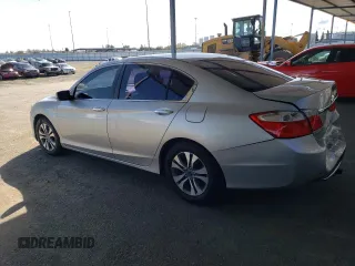 2013 Honda Accord LX z VIN 1HGCR2F37DA233990, wystawiony jako Copart lot #51832815 z przebiegiem 107 636 mil mil oraz Szkoda całkowita • Salvage title. Historia ofert i sprzedaży dostępna na DreamBid. Obrazek 2.