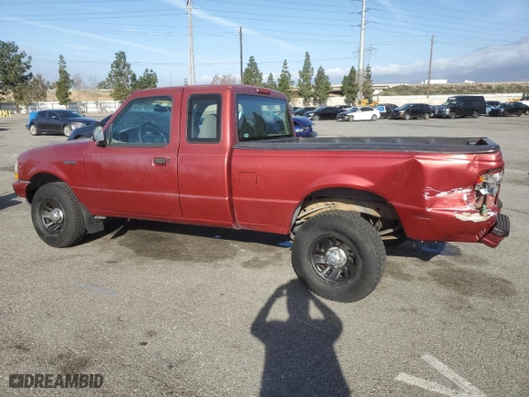 1998 Ford Ranger XL with VIN 1FTYR14U5WPB25412, listed as a Copart auction lot 46083185 with 291,710 mi miles and Salvage Title. Bid and sale history available at carsss.com. Image 2.