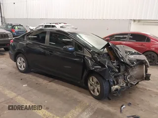 2014 Honda Civic LX z VIN 19XFB2F56EE007360, wystawiony jako IAAI lot #41578027 z przebiegiem 52 861 mil mil oraz . Historia ofert i sprzedaży dostępna na DreamBid. Obrazek 1.