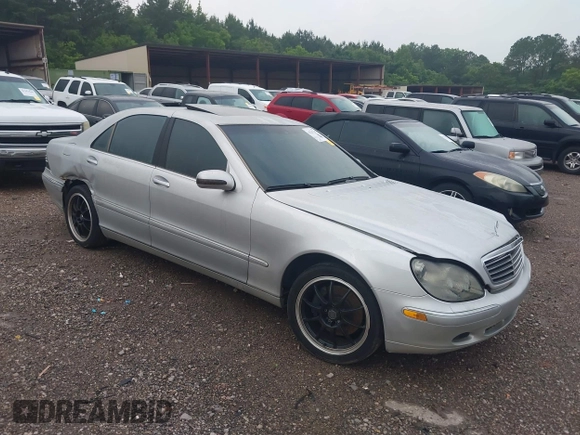 2002 Mercedes-Benz S 430 with VIN WDBNG70J32A225172, listed as a IAAI auction lot 42247387 with 224,780 mi miles and . Bid and sale history available at DreamBid. Image 1.