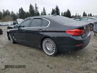 2017 BMW 5 Series 530i xDrive with VIN WBAJA7C34HWA69945, listed as a Copart auction lot 45941025 with Not Provided miles and Salvage Title. Bid and sale history available at carsss.com. Image 2.