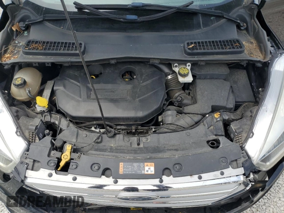 2018 Ford Escape Titanium with VIN 1FMCU9J93JUB80907, listed as a Copart auction lot 55932275 with 102,295 mi miles and Salvage title. Bid and sale history available at DreamBid. Image 12.