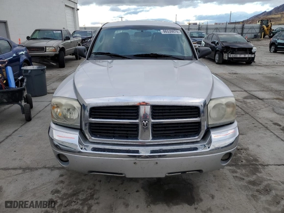 2006 Dodge Dakota Laramie with VIN 1D7HW58N26S644035, listed as a Copart auction lot 86539974 with 161,577 mi miles and Salvage Title. Bid and sale history available at carsss.com. Image 5.