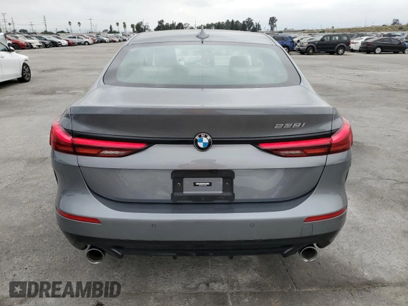 2023 BMW 2 Series 228i with VIN WBA53AK02P7L78867, listed as a Copart auction lot 70215863 with 6,092 mi miles. Bid and sale history available at carsss.com. Image 6.
