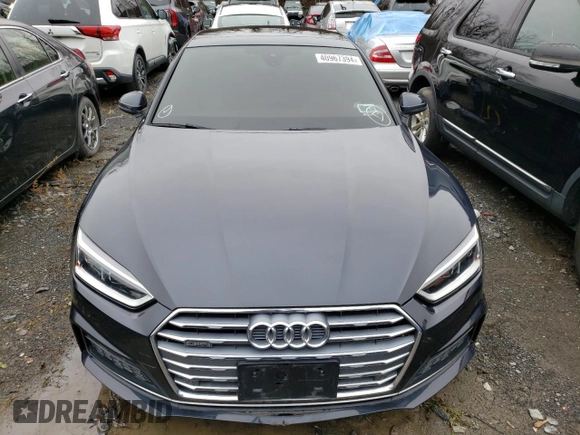 2018 Audi A5 Sportback Premium Plus with VIN WAUENCF56JA100415, listed as a Copart auction lot 40967394 with 40,158 mi miles. Bid and sale history available at carsss.com. Image 5.