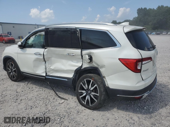 2019 Honda Pilot Touring 8-Passenger with VIN 5FNYF6H96KB067035, listed as a Copart auction lot 63933195 with 46,514 mi miles and Salvage title. Bid and sale history available at DreamBid. Image 2.