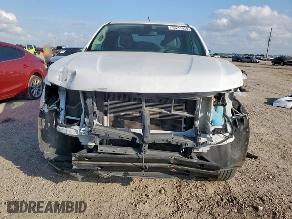 2020 Chevrolet Colorado 2WD Work Truck with VIN 1GCHSBENXL1128144, listed as a Copart auction lot 59211325 with 53,416 mi miles and Salvage title. Bid and sale history available at DreamBid. Image 5.