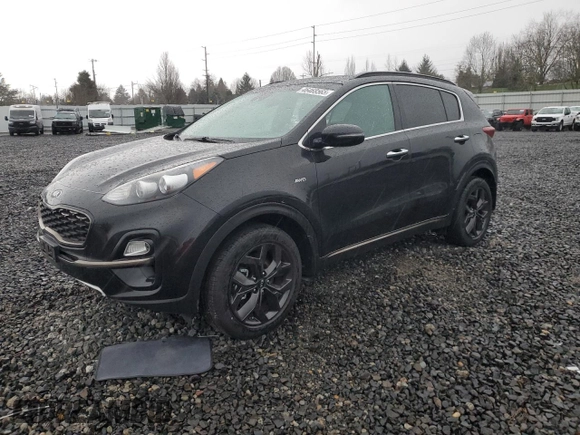 2020 Kia Sportage S with VIN KNDP6CAC6L7823051, listed as a Copart auction lot 46468565 with 17,486 mi miles and Salvage Title. Bid and sale history available at carsss.com. Image 1.