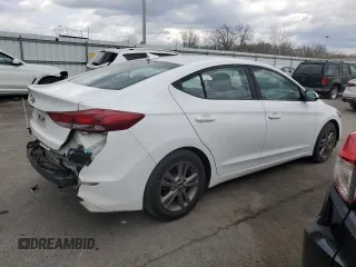 2018 Hyundai Elantra SEL with VIN 5NPD84LF9JH334453, listed as a Copart auction lot 51203565 with 121,635 mi miles and Salvage Title. Bid and sale history available at DreamBid. Image 3.