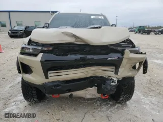 2024 Chevrolet Colorado 4WD ZR2 with VIN 1GCPTFEK7R1195136, listed as a Copart auction lot 41908875 with 3,987 mi miles and Salvage Title. Bid and sale history available at carsss.com. Image 5.